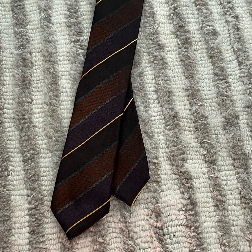 Diagonal Striped Tie